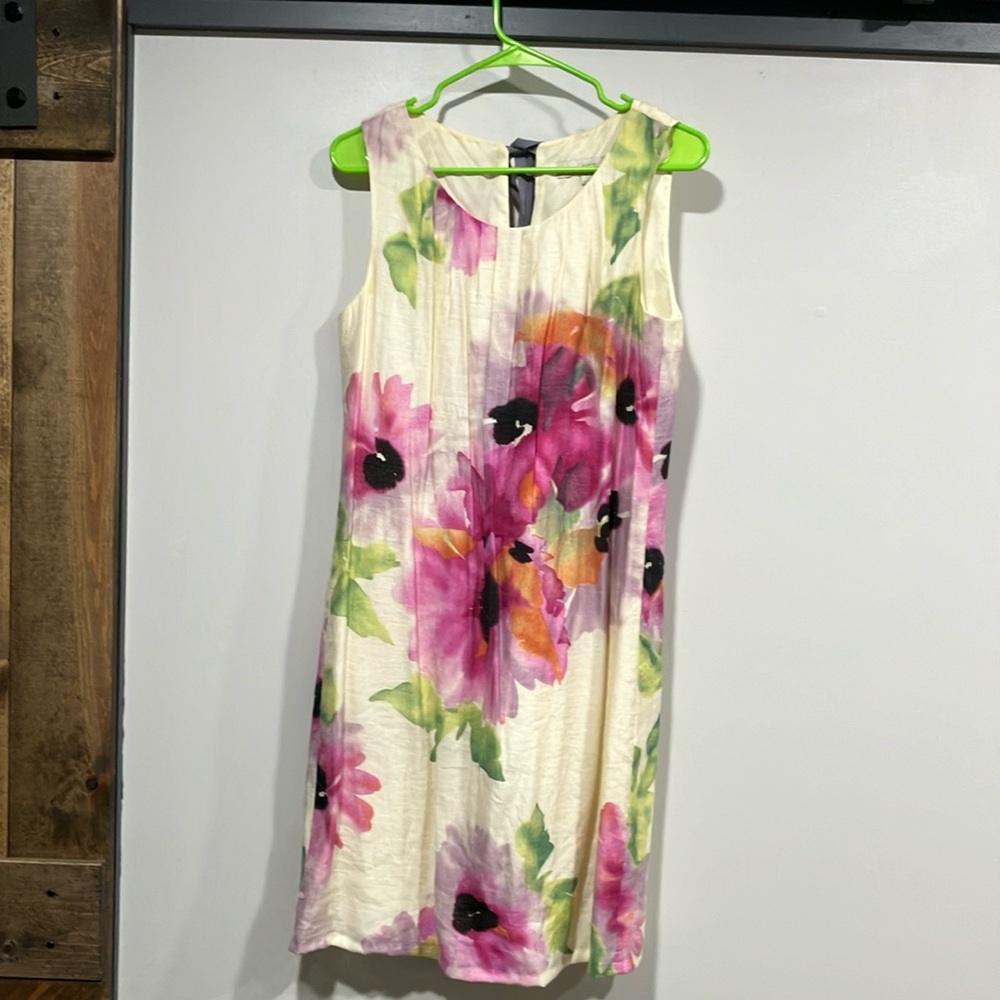 Light floral dress